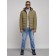 Sports male jacket, size 50, khaki color