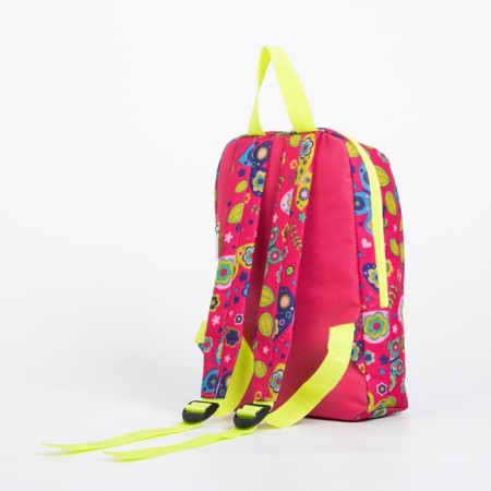 Baby backpack on lightning, raspberry color-3