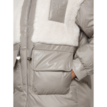Winter jacket, size 48, light brown color-8