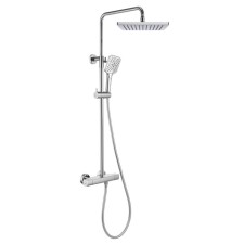 The shower system Vincea NEXT VSFS-1N0TCH, thermostat, tropical shower, shower, chromium