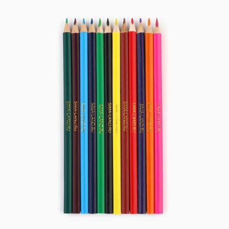 Color pencils, 12 CV trihedral artfox "Panda"-1