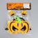 Carnival set "Pumpkin" 2 items: rim, mask
