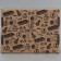 Box a gift team with a window, packaging, “best”, brown, 27x10x21 cm