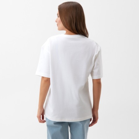 Women's T -shirt KAFTAN: BASIC Line col. White, rr 52-54-5