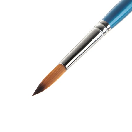 Synthetics brush, round No. 9, "Gamma"-1