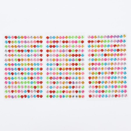 Set for creativity "Magic Rhinets", 3 sheets with an adhesive layer-1