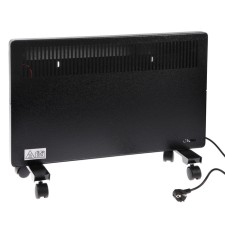 ROMO heater SB-2000.2 B, convectors, wall/floor, 2000 watts, 30 m², black