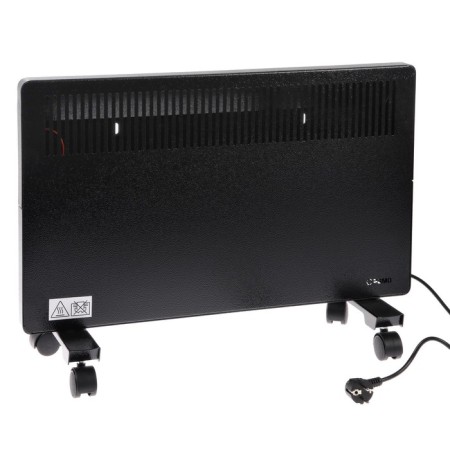 ROMO heater SB-2000.2 B, convectors, wall/floor, 2000 watts, 30 m², black