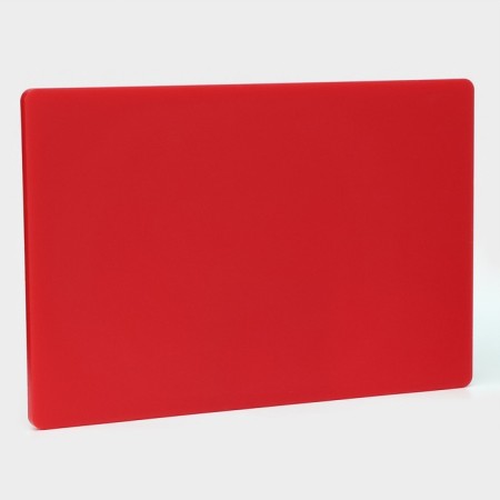 Board Professional cutting shade, 60 × 40 × 1.8 cm, red color-2