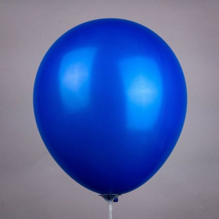 Latex ball 12 ", pastel, blue color, set of 50 pcs.
