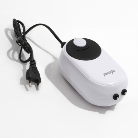Air compressor Jingye Ye-623, silent, with power adjustment, 2 x 4.5 l/min, 9 W 993360-1