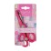 Children's Chancellery scissors 13.5 cm BrunovisConti Ergocut, return mechanism, safe blades, pink