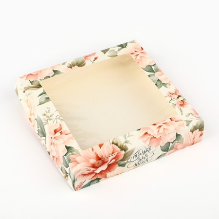 Folding box "Tenderness", 20 × 20 × 4 cm-1