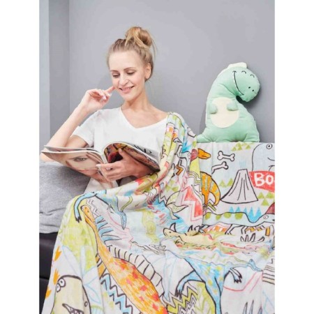 Decorative pillow Dinosaurs, size 29x40 cm-3