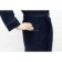 Male dressing gown, size 48, blue color, Mahra-Velur