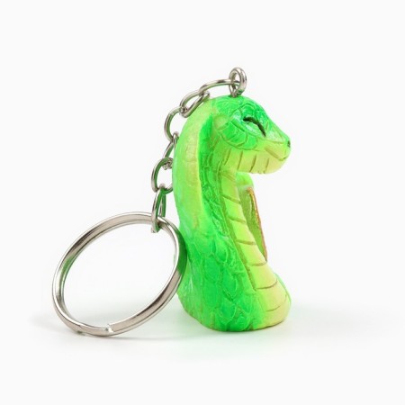 New Year's keychain for keys, voluminous "New Year: New Year Mix" New Year: 5 pcs-4