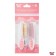 Children's brush with a comb, pink color