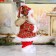 Santa Claus "Fit Cap with Gifts" moves, with backlight, 28 cm
