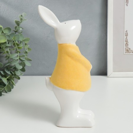 Souvenir Ceramics "Hound Hound" bright yellow phlock 22x7.8x10.6 cm-1