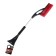 Brush STAT, with a scrap, soft handle, fluffy bristles, AVS WB-6312, 73 cm