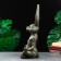 Figure "Archibald Yog" 20x16x43cm, gold