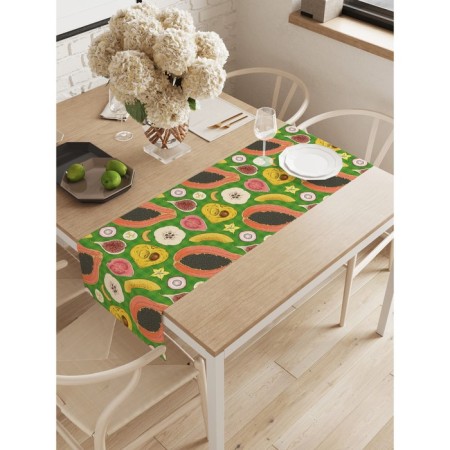Walking on the table, size 40x145 cm