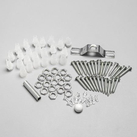 Set for the lamp "Pauk-12" white 25x25x4cm-3