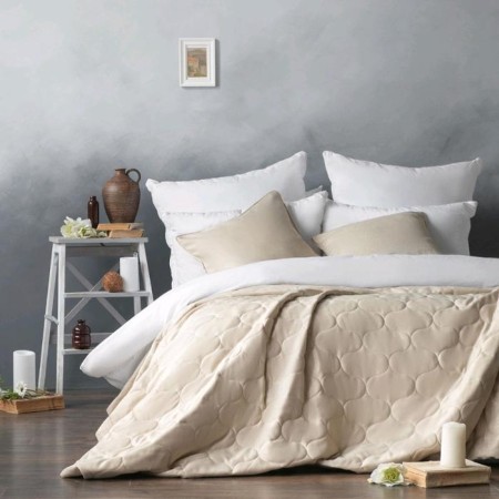 Set "Trust": a cover 230 x 250 cm, pillowcases 45 x 45 cm - 2 pcs, beige-1