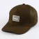 Baby cap for boy Overhat, brown color, rr 52-54, 5-7 years old