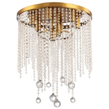Ceiling chandelier SMIRA 8XE14 40W, size 40x40x42.5 cm, bronze color