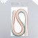Strips for quilling 180 strips density 120 g "color" width 0.3 cm length 54 cm