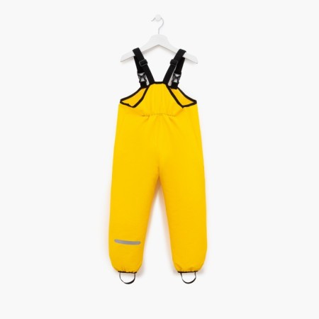 Semi -combine zone for children, waterproof, yellow plain color, height 92-2