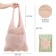 ALOSKA 38 x 62 cm, handle 22 cm, cell 0.5 cm, peach