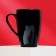 Ceramic mug "Surprise", 290 ml, black color