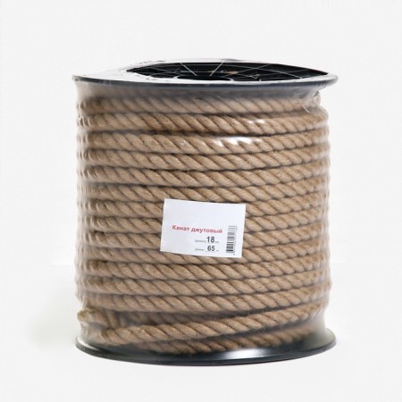 Rope jute 18 mm (65 m) coil-5