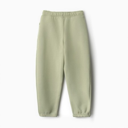 Children's pants Minaku: Crush, olive color, height 140 cm-12