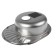 Kitchen sink "Vladiks", cut, with a siphon, 57x45 cm, right, stainless steel 0.6 mm