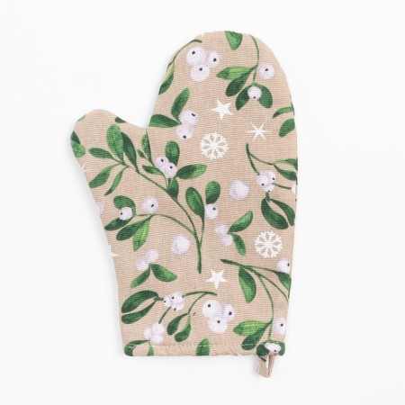 Frosty Berries Frost kitchen set: mittens 20x27 cm, 19x19 cm, 100% HL-1