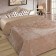 Elite blanket with fur, size 225x250 cm, PE100%
