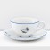 Tea service for 6 Person "Rococo. Geese ", 15 items