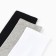 A set of men's socks (3 pairs), white/gray melange/black, size 27-29