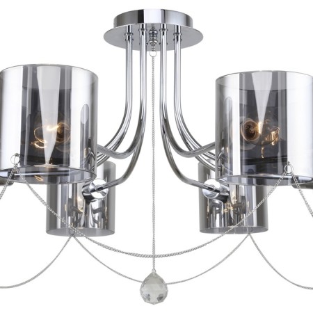 Ceiling lamp 8x40W E14, size 80x80x42 cm-2
