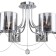 Ceiling lamp 8x40W E14, size 80x80x42 cm