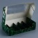 New Year. Box for 5 eclairs gift, New Year's packaging "wonderful moments", 25.2 x 15 x 6.6 cm.
