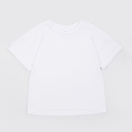 T -shirt Children's Amarobaby Stripe, height 116 cm, white color-8