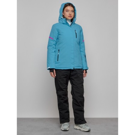 Ski costume is female, size 46, blue color-6