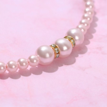 Hair rim "The Story of My Happiness" Pearl-4