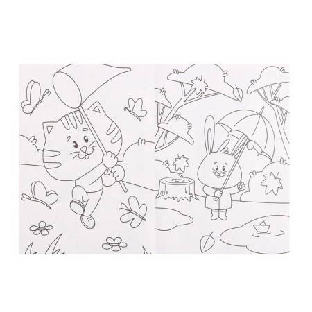 Coloring "Seasons", A4-4