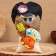 The amulet "Brownie in the cap, to money, with a wallet", Lenon, 18 cm