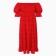 Women's dress minku: enjoy color red, rr 44